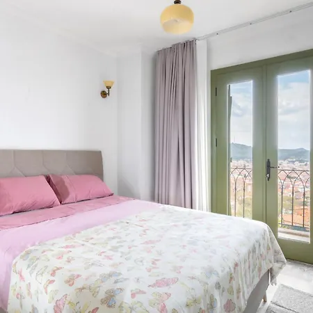 Rustic House With View Balcony In Ayvalı