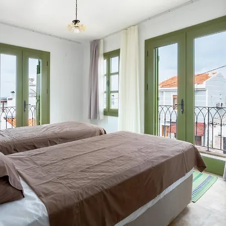 Rustic House With View Balcony In * Ayvalı